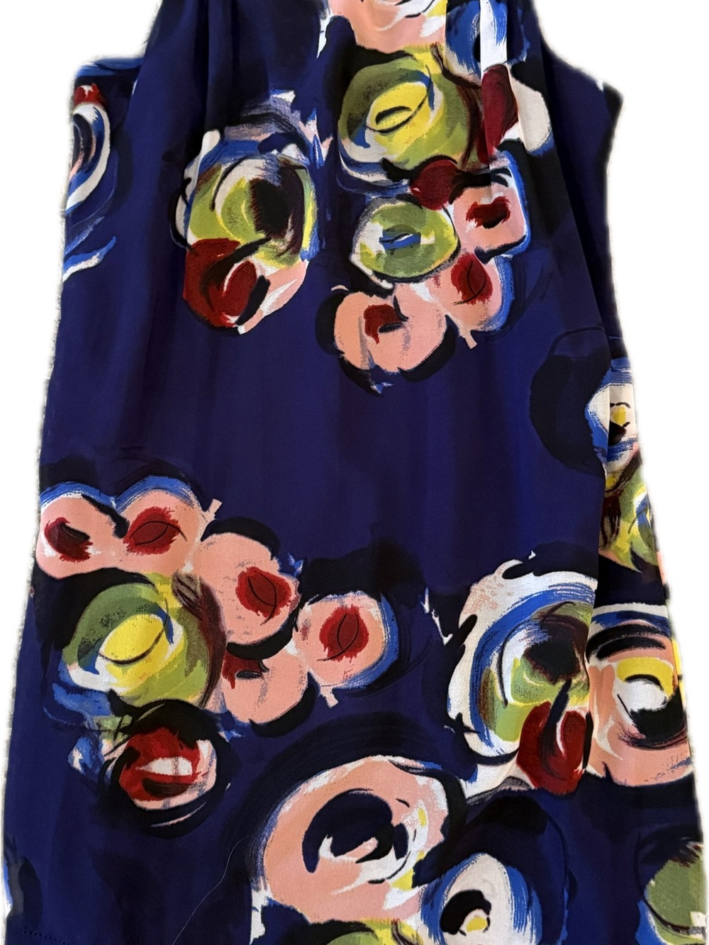 Simply Vera Vera Wang Navy Floral Mini Dress